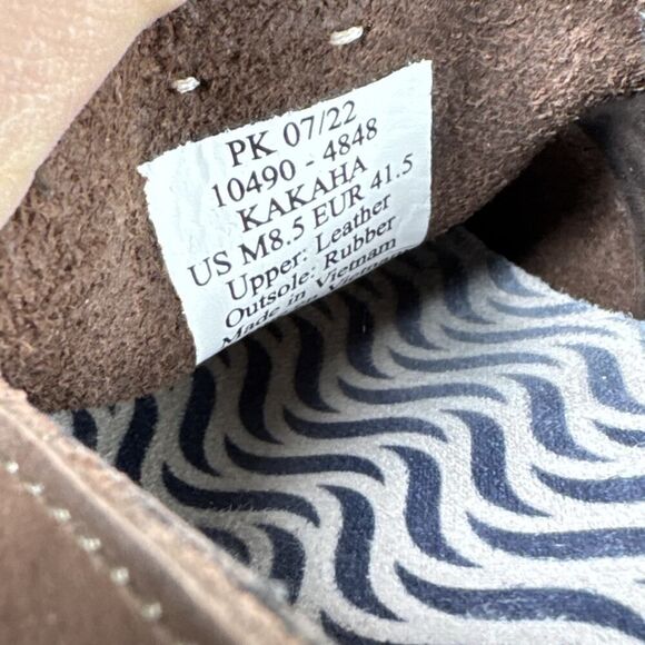 Olukai Kakaha Mens 8.5 Brown Leather Slip On Shoes Casual Comfort Shoes - Picture 13 of 13